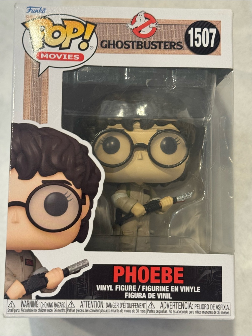 Funko Pop! Movies Ghostbusters Phoebe Beige and Black Vinyl Figure